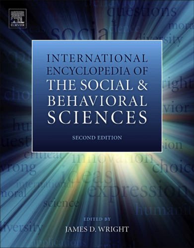 International Encyclopedia of the Social & Behavioral Sciences