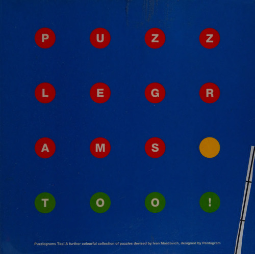 Puzzlegrams Too! A further colourful collection of puzzles