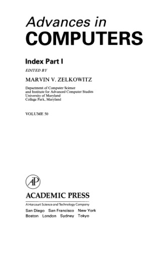 Cumulative Subject and Author Indexes for Vols.1-49