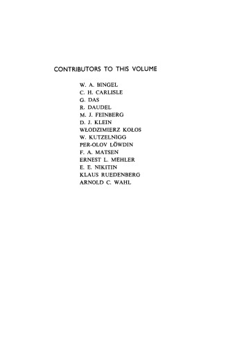 Advances in quantum chemistry. / Volume 5