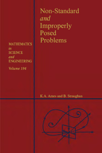 Non-standard and improperly posed problems
