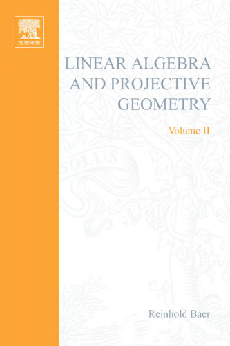 Linear algebra and projective geometry