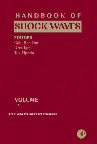 Handbook of Shock Waves, Volume 3