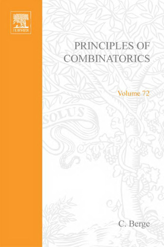 Principles of combinatorics, Volume 72 (Mathematics in Science and Engineering)
