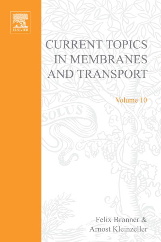 Membrane Properties: Mechanical Aspects, Receptors, Energetics and Calcium-Dependence of Transport