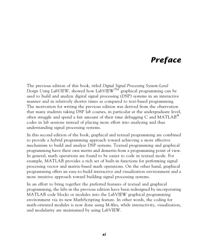 Digital Signal Processing SET: Digital Signal Processing System Design, Second Edition: LabVIEW-Based Hybrid Programming