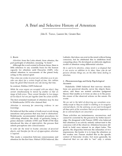 Neurobiology of attention
