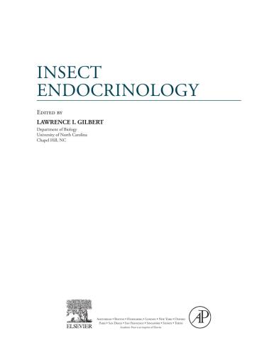 Insect Endocrinology