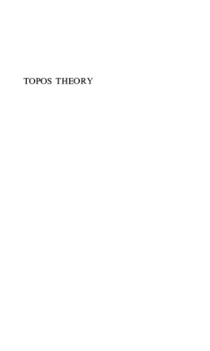 Topos theory
