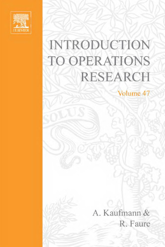 Introduction to Operations Research