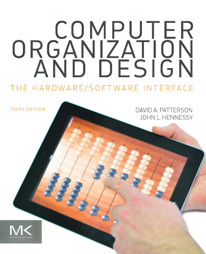 Computer Organization and Design: The Hardware/software Interface