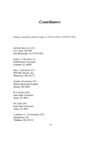 Physical acoustics, vol.23: Ultrasonic Instruments and Devices I