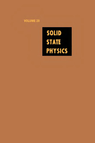 Solid State Physics: Advances in Research and Applications, Vol. 28