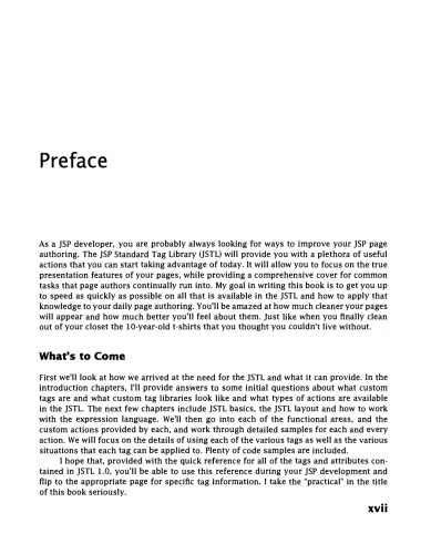 JSTL: Practical Guide for JSP Programmers