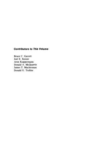 [Vol. VI Part A: Theory of Scattering: Papers in Honor of Henry Eyring] Theoretical Chemistry: Advances and Perspectives