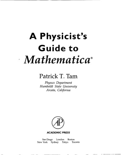 A physicist's guide to Mathematica