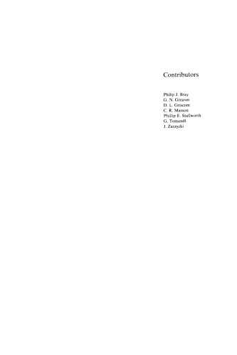 Advances in Structural Analysis