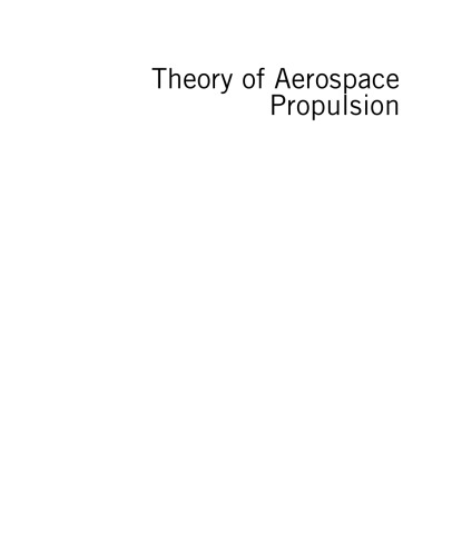 Theory of Aerospace Propulsion