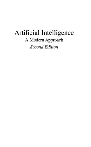 Artificial intelligence: A modern approach