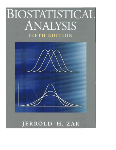 Biostatistical Analysis (5th Edition)