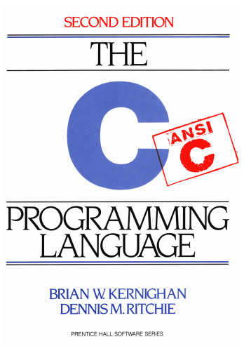 C Programming Language, 2nd Edition