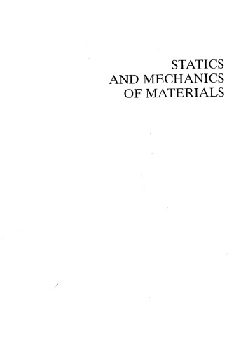 Statics and Mechanics of Materials SI