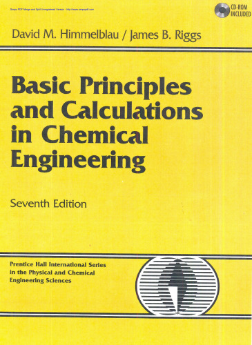 Basic Principles and Calculations in Chemical Engineering