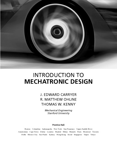 Introduction to Mechatronic Design