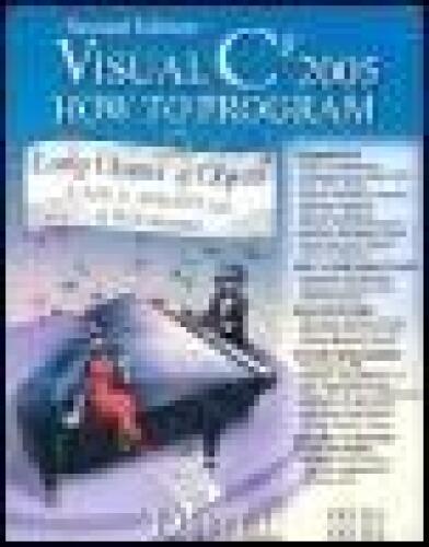 Visual C# 2005 How to Program