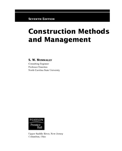 Managing Construction Equipment