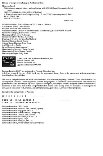 Finite element analysis: theory and application with ANSYS