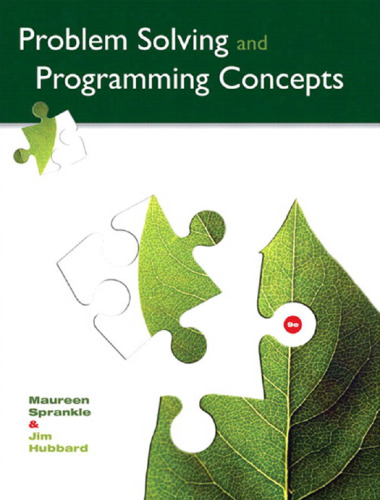 Problem Solving and Programming Concepts, 9th Edition