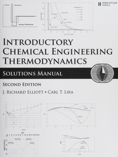 Solution Manual to Introductory Chemical Engineering Thermodynamics