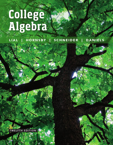 College Algebra (12th Edition)
