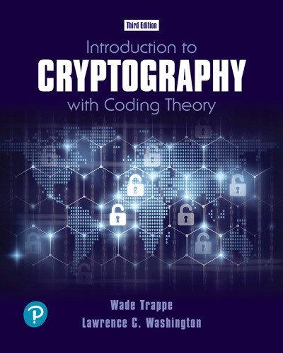 Introduction to Cryptography: With Coding Theory