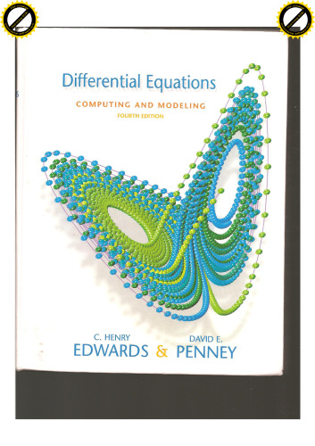 Differential Equations and Boundary Value Problems: Computing and Modeling Value Package (4th Edition)