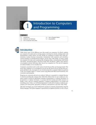 Starting Out with Python, 5th edition