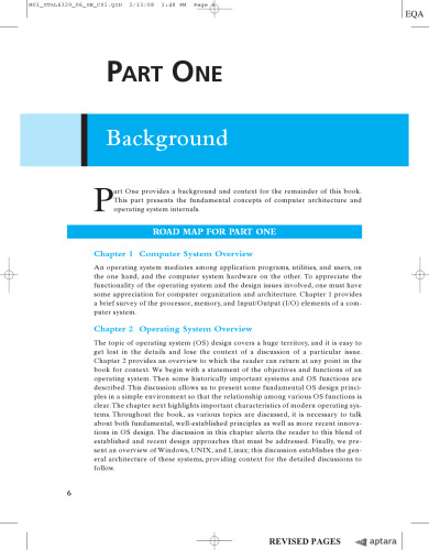 Operating Systems: Internals and Design Principles