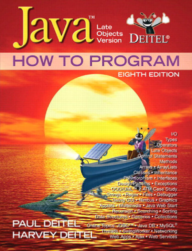 Java: Late Objects Version, 8th Edition (How to Program)