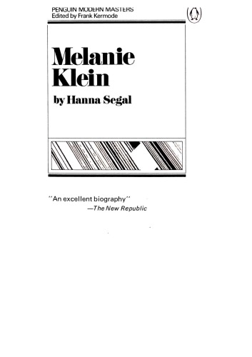Melanie Klein (Penguin modern masters)