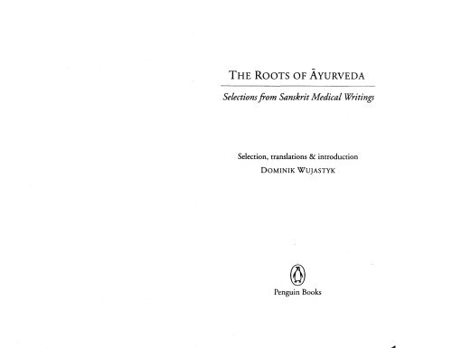 The Roots of Ayurveda (Penguin Classics)