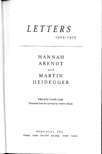 Letters, 1925-1975