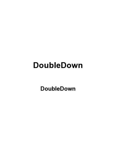 Double down: reflections on gambling and loss