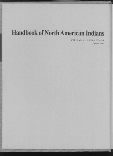 Handbook Of North American Indians Volume 14 Southeast