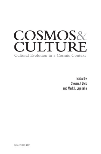 Cosmos And Culture: Cultural Evolution In A Cosmic Context