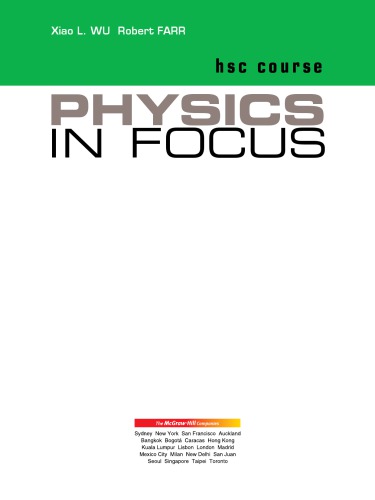 Physics in Focus HSC Course
