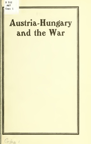 Austria-Hungary and the War
