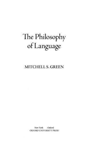 The Philosophy of Language