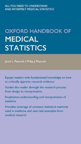 Oxford handbook of medical statistics
