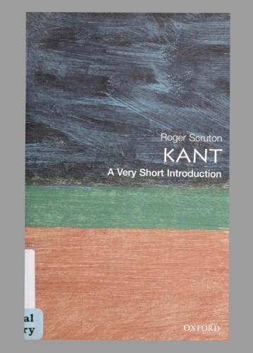 Kant: A Very Short Introduction